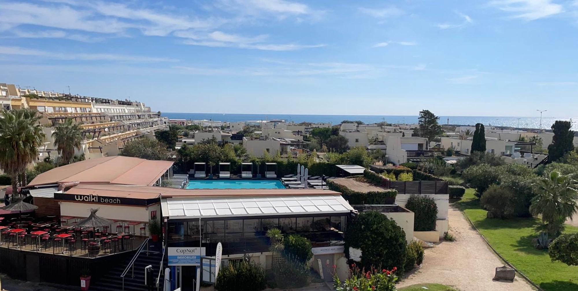 Showtime Naturiste Port Nature 6 Parking Prive Clim Ascenseur Vue Mer Agde Exterior photo